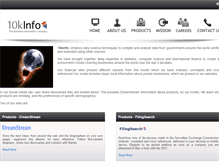 Tablet Screenshot of 10kinfo.com